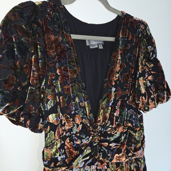 Anthropologie Multicolor Velvet Maxi Dress - Picture 6 of 7